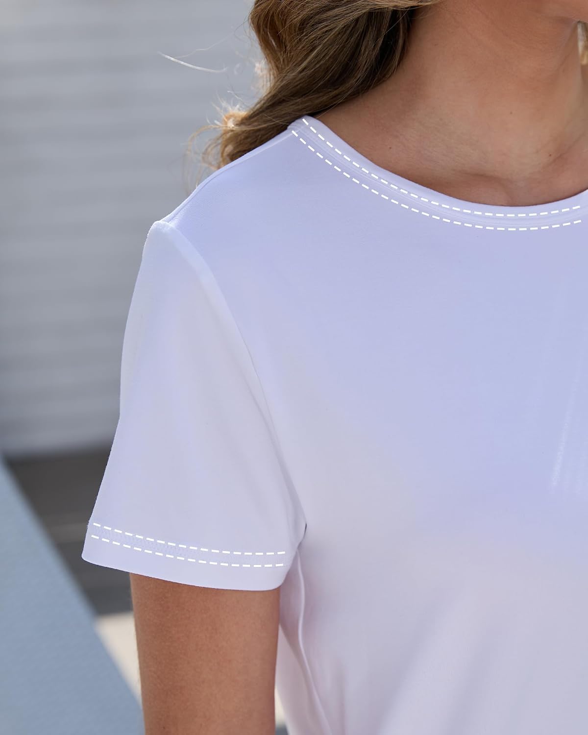 GAYHAY T Shirts for Women - Short Sleeve Spring Summer Tops Soft Basic Tees Beach Vacation Clothes for Casual 2026