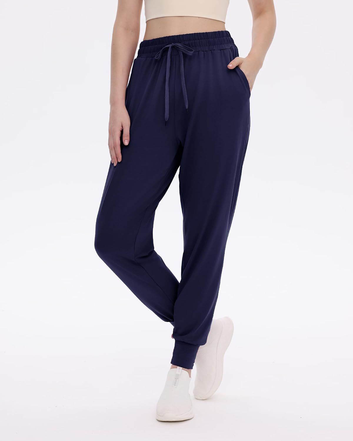 GAYHAY Joggers for Women with Pockets - Womens Sweatpants Lightweight Yoga Lounge Pants for Athletic Workout Gym Running
