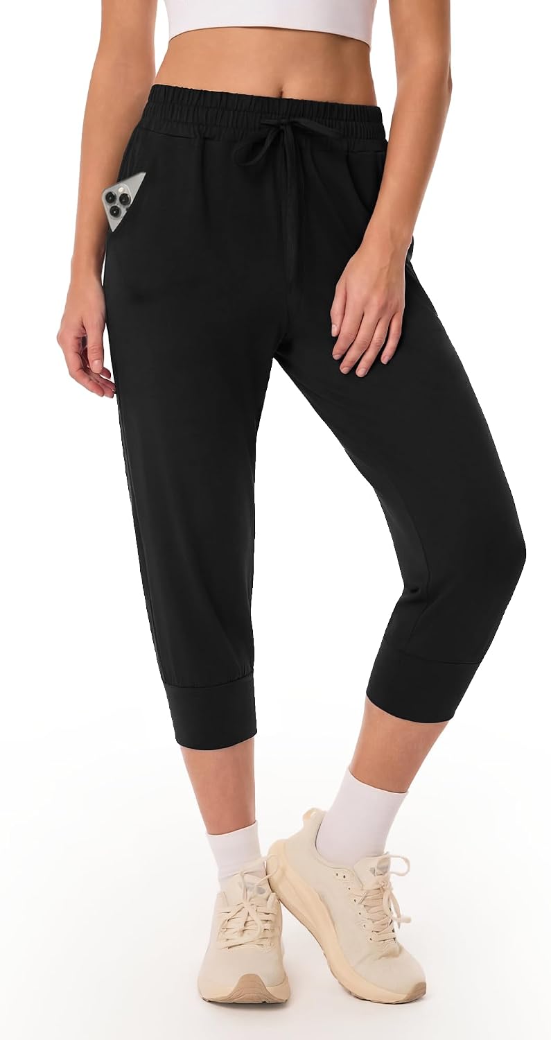 GAYHAY Joggers for Women with Pockets - Womens Sweatpants Lightweight Yoga Lounge Pants for Athletic Workout Gym Running