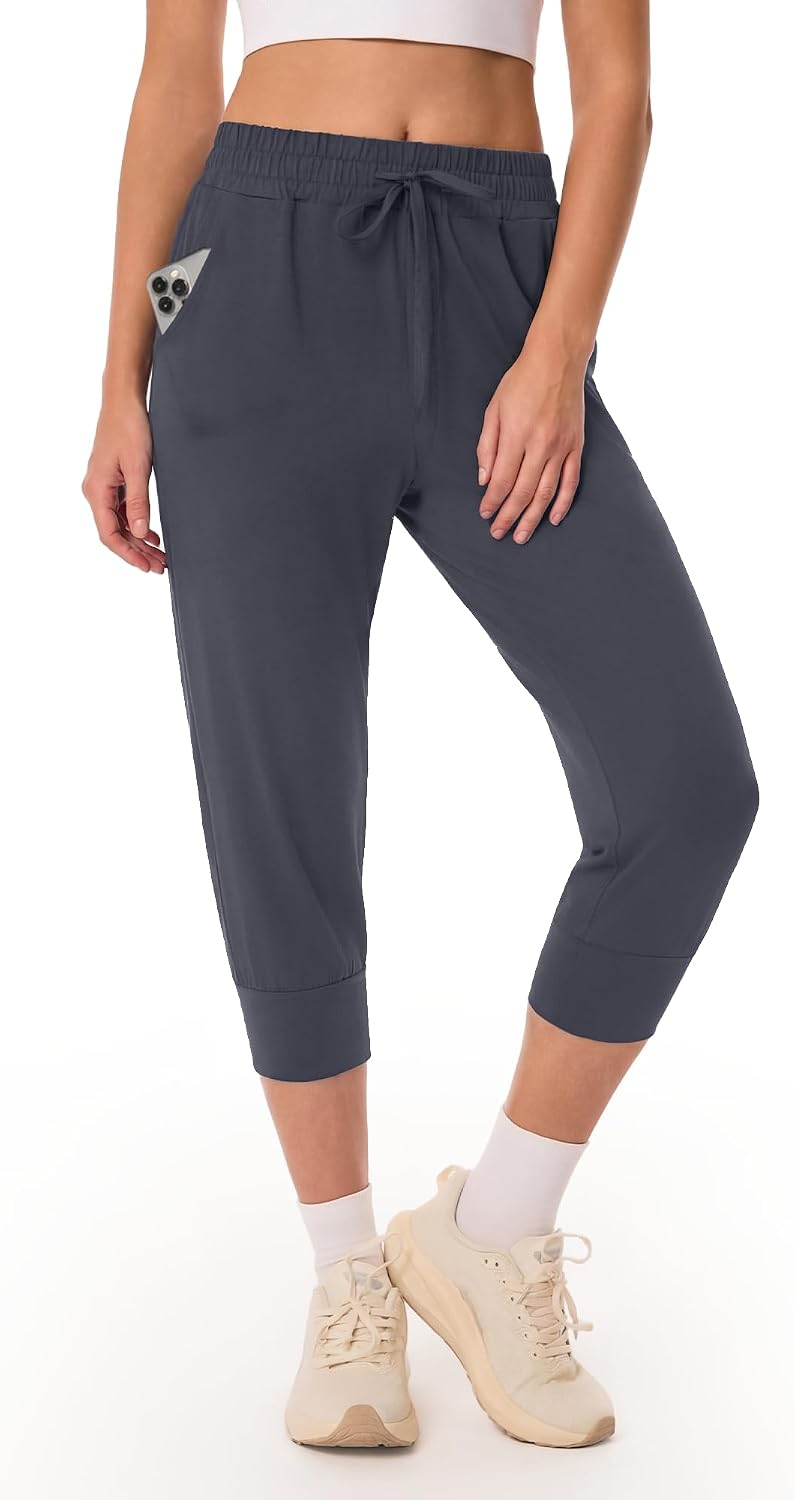 GAYHAY Joggers for Women with Pockets - Womens Sweatpants Lightweight Yoga Lounge Pants for Athletic Workout Gym Running