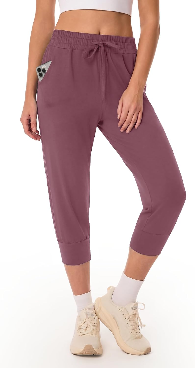 GAYHAY Joggers for Women with Pockets - Womens Sweatpants Lightweight Yoga Lounge Pants for Athletic Workout Gym Running