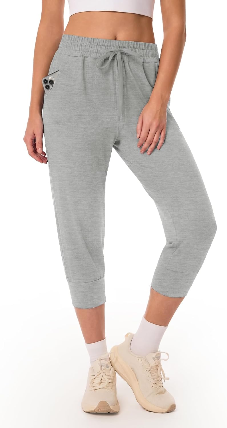 GAYHAY Joggers for Women with Pockets - Womens Sweatpants Lightweight Yoga Lounge Pants for Athletic Workout Gym Running