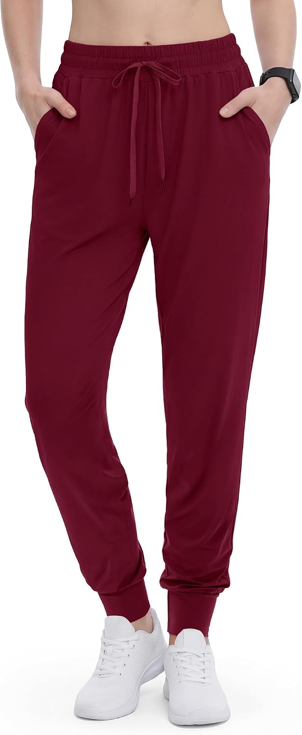 GAYHAY Joggers for Women with Pockets - Womens Sweatpants Lightweight Yoga Lounge Pants for Athletic Workout Gym Running