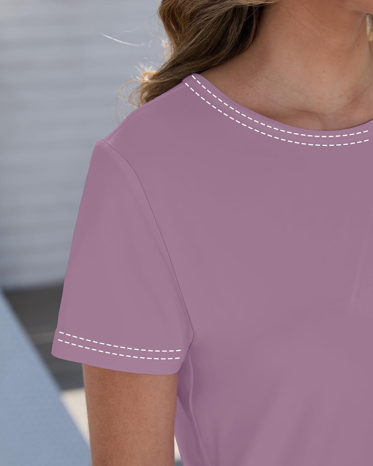 GAYHAY T Shirts for Women - Short Sleeve Spring Summer Tops Soft Basic Tees Beach Vacation Clothes for Casual 2026
