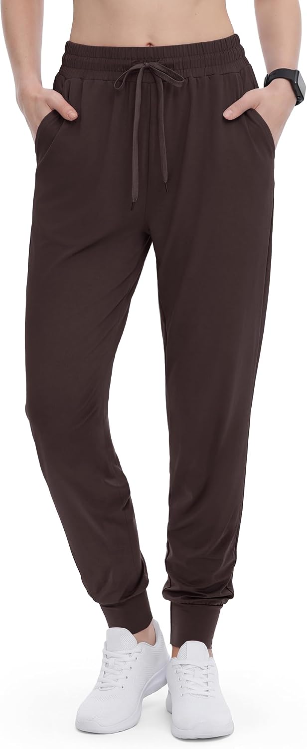 GAYHAY Joggers for Women with Pockets - Womens Sweatpants Lightweight Yoga Lounge Pants for Athletic Workout Gym Running