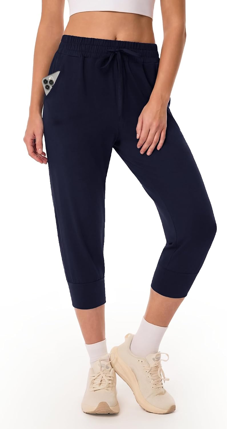 GAYHAY Joggers for Women with Pockets - Womens Sweatpants Lightweight Yoga Lounge Pants for Athletic Workout Gym Running
