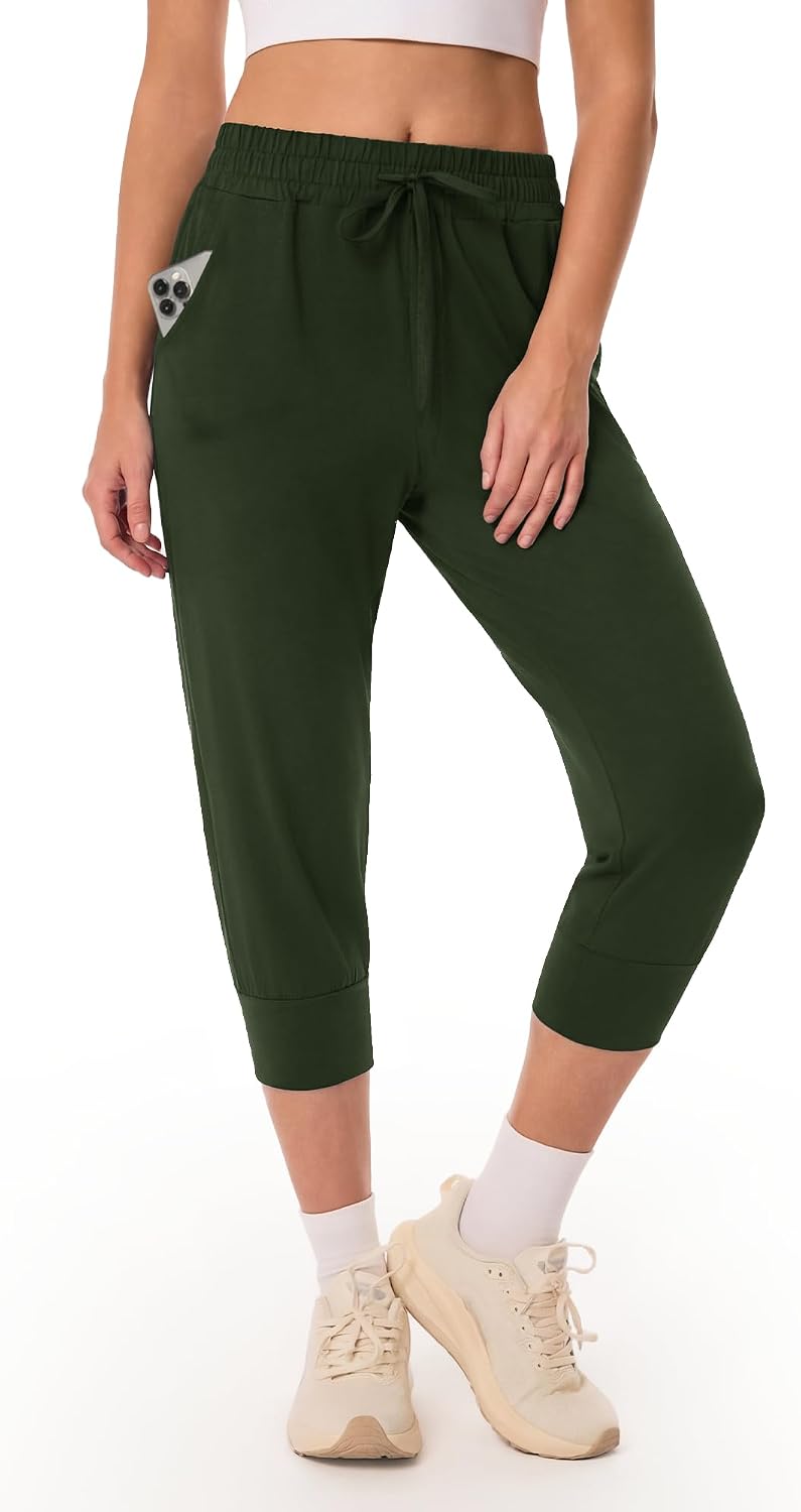 GAYHAY Joggers for Women with Pockets - Womens Sweatpants Lightweight Yoga Lounge Pants for Athletic Workout Gym Running