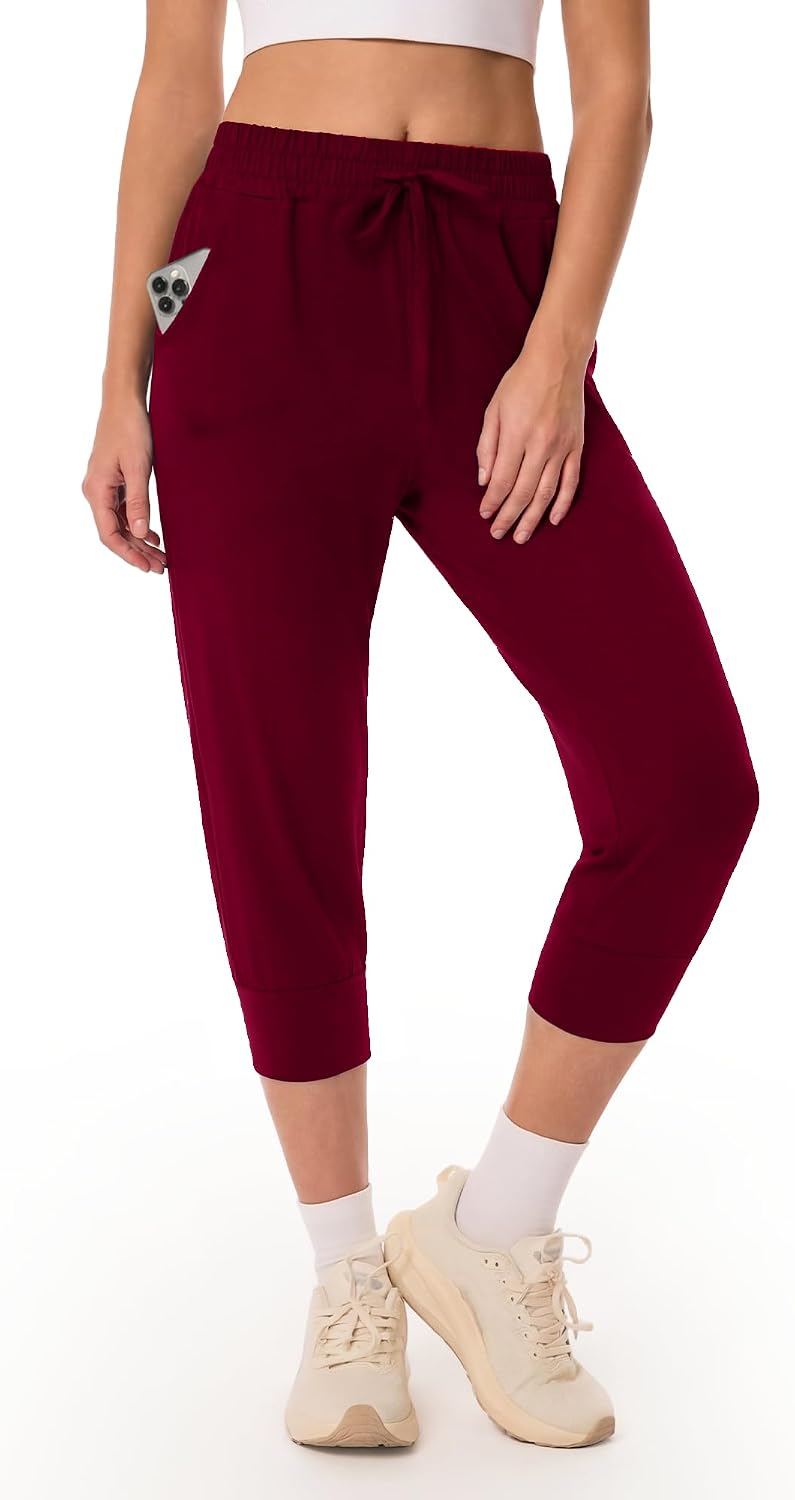 GAYHAY Joggers for Women with Pockets - Womens Sweatpants Lightweight Yoga Lounge Pants for Athletic Workout Gym Running