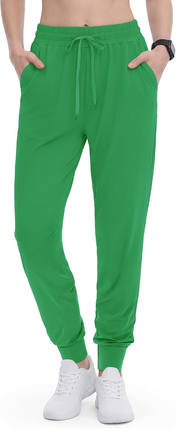 GAYHAY Joggers for Women with Pockets - Womens Sweatpants Lightweight Yoga Lounge Pants for Athletic Workout Gym Running