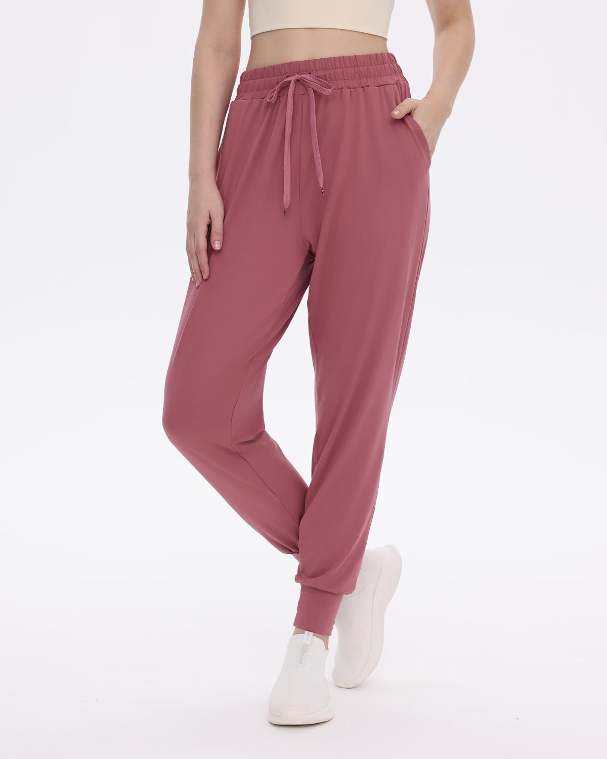 GAYHAY Joggers for Women with Pockets - Womens Sweatpants Lightweight Yoga Lounge Pants for Athletic Workout Gym Running
