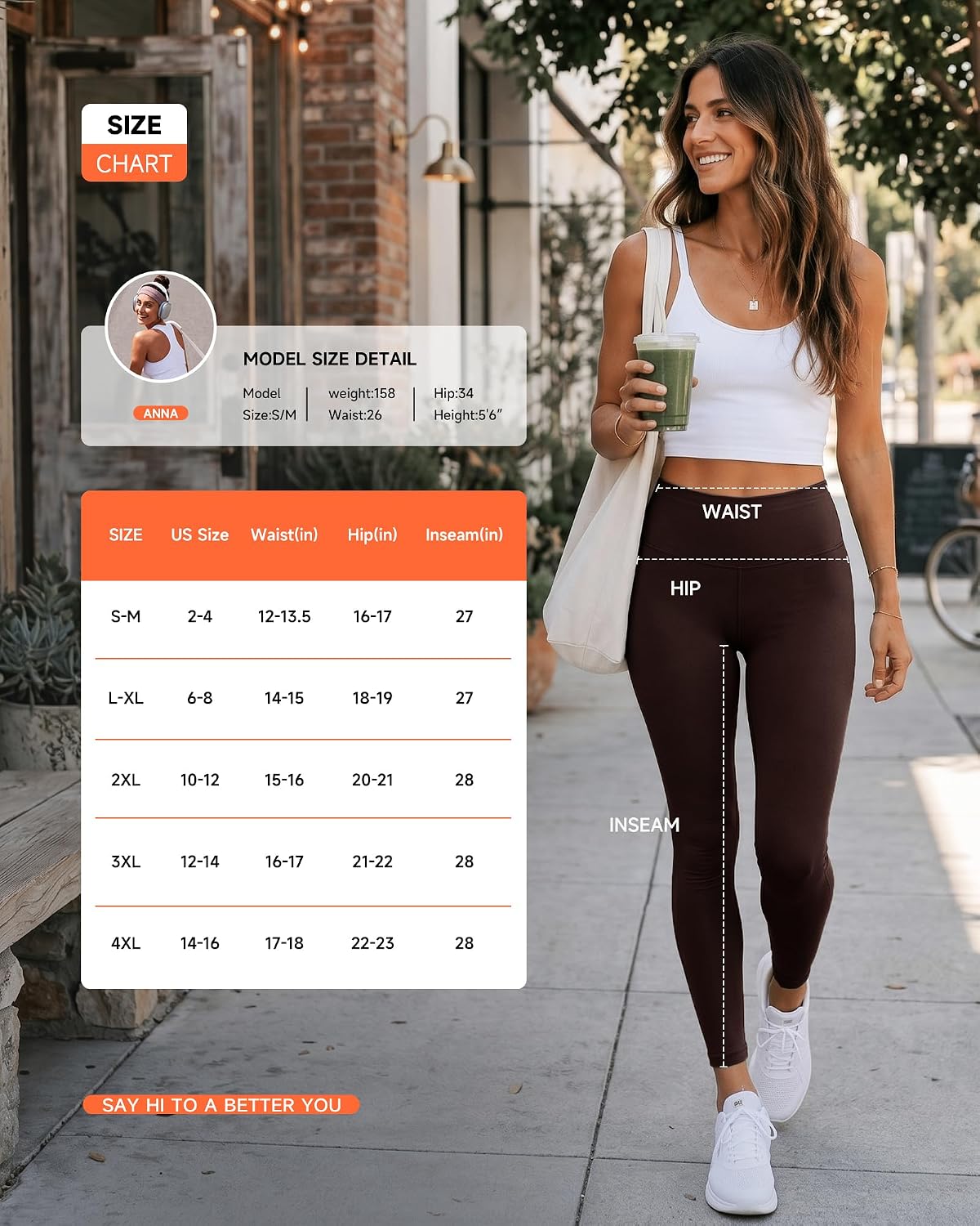 GAYHAY High Waisted Leggings for Women - Soft Opaque Slim Tummy Control Printed Pants for Running Cycling Yoga