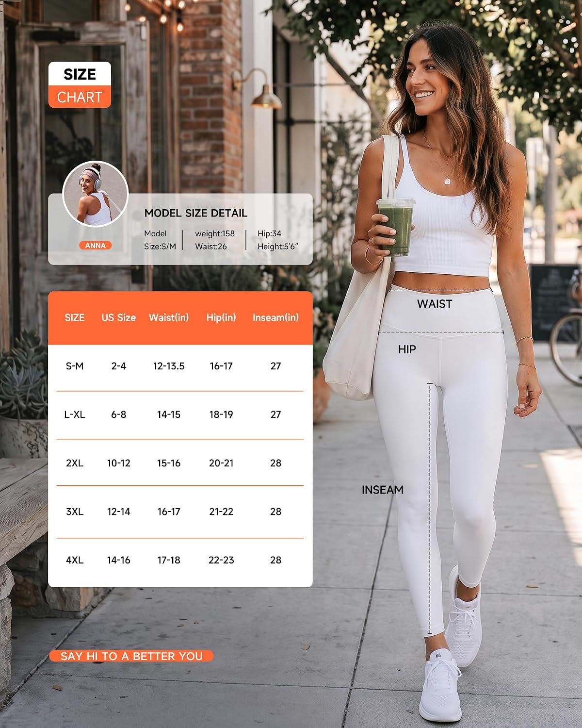 GAYHAY High Waisted Leggings for Women - Soft Opaque Slim Tummy Control Printed Pants for Running Cycling Yoga
